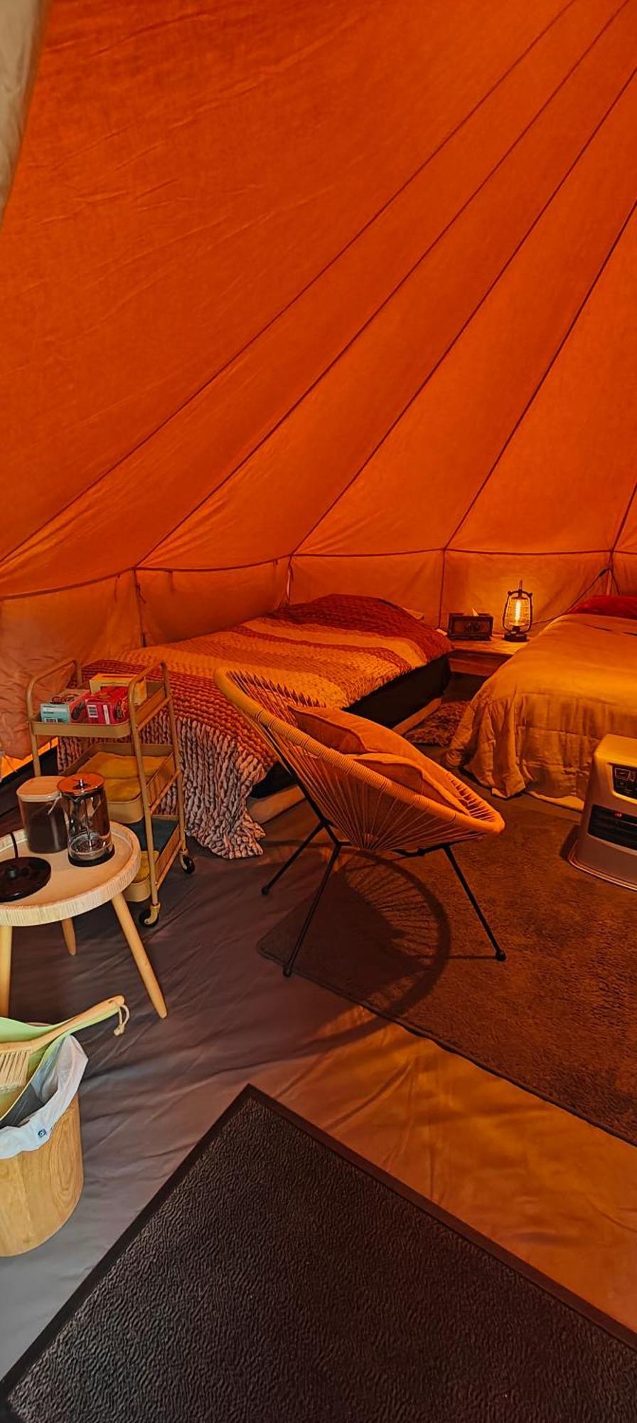 Готель Au Pied Du Trieu, The Glamping Experience Labroye Екстер'єр фото